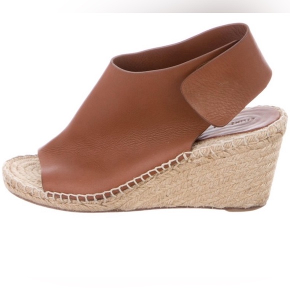 Celine Shoes - Celine Leather Espadrilles by Phoebe Philo Sz. 9 Brown lthr